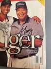 Autographed Tiger Woods Newsweek Magazine Personalized 12 9 1996