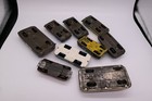 Vintage 1950s Japan Tin Litho Friction Toy Car Lot Of 9 Very Used And Old 