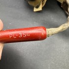 Vintage Wwii Us Army Air Force Usaac Spec  An-h-15 Flight Helmet Size Medium A3