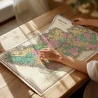 Vintage Ireland Map Wall Art Poster - Antique Style Home Decor