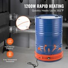 Uimoso 55 Gallon Metal Barrel Heater  1200w  5-inch Width  Adjustable 86-302   