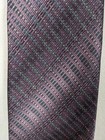 Dockers Men s Silk Tie 60  Long Purple Geometric Pattern Classic Neckwear