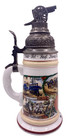 Antique German Regimental Reservist Beer Stein W  rttemberg Artillery 1904-1905