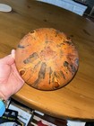Bill Blasic Turned Wood Norfolk Island Pine Bowl 7  Artist Signed-excellent 