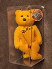 Gold   n Bears 23k Kobe Bryant  8 Series 1 Beanie Bear Collectible Plushy In Case 