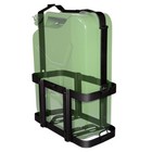 Modern Jerry Gas Can Holder  5 28 Gallon  20 Liter Steel Jerry Can Mount Bracket
