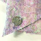 Jojo Siwa Large Cheer Bow Hair Bow Pastel Blue W Sequins 7 -8  Brand New