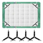 4bed Sheet Fasteners Adjustable Elastic Suspenders Straps Mattress Covers Clips