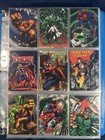 1994 Flair Marvel Universe Complete 150 Card Set Near Mint In Binder   Promo 