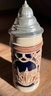 Vintage German Beer Stein Lidded Germany
