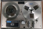 Vtg Akai Gx-225d Reel To Reel Stereo Tape Deck Recorder W cover - See Video