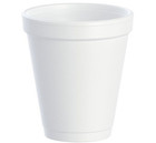 Dart 6j6 6 Oz White Foam Cups J-cup Insulated Drink Cup Case Of 1 000