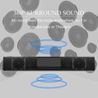 Tv Sound Bar Speaker With 2 Subwoofer Bluetooth Speaker System Home Theater