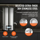 Home Brew Electric Brewing Kettle Set 9 25 Gal Beer Brewing 35l Stainless Steel
