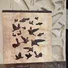 Prima Flocking Birds Silicone Mold  5 x8   x8mm Food Safe Chocolate Clay Crafts