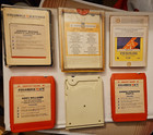 Lote Of 6 8-track Tapes  Perry Como  Andy Williams  Johnny Mathis   Barbara S   