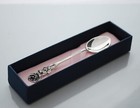 Sterling Silver 925 New Baby Spoon  Rose On Handle  Personalized