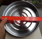 10  Communion Tray Lid  Artistic Churchware - Silver Tone  Assume Chrome - New