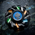 Premium Metal Glow Fidget Spinner Rainbow Gyroscope Edc Stress Relief Toy Gift