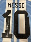 Lionel Messi Back Signed Argentina 2022 23 Home Jersey Autographed W  Icons Coa