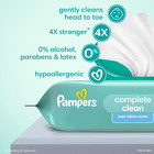 Pampers Complete Clean Baby Wipes Baby Fresh Scent 864 Count