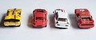 1 43 Slot Cars - Porsche - Bmw - Ferrari - Lot Of 4
