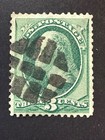 Scott   158    fancy Cancel           2024 Scott Catalogue Value   1 00