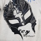Rare Vintage Y2k Autographed Signed Wwe Rey Mysterio 619 Ringer Shirt Mens S