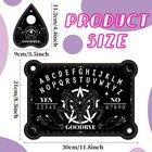 Spirit Board Ouija Planchette Divination Demon Pentagram Halloween Decor