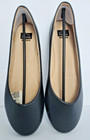 Nib Alpine Swiss Pierina Ladies  Black Ballet Flats Size 10