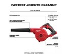 M18 18v Lithium-ion Cordless Compact Blower  tool-only  Model   0884-20