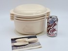 Complete 6 Piece Set Of Tupperware Tupperwave Stack Cooker Microwave Cooking 3l
