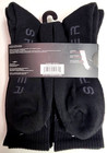 Spyder Men s Crew Socks 5 Pack Black Red Grey Logo Comfort Athletic Cushion New
