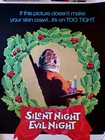 Original 1975 Black Christmas silent Night  Evil Night Poster Horror slasher Vf 