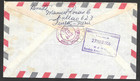 Peru Registered Airmail Cover Piura To Usa 1956