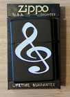New 1995 Unfired Vintage Camel Purple Guitar Zippo Lighter 2 Sided