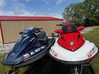 Jet Skis And Loading Trailer