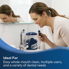 Ultra Countertop Water Flosser Oral Irrigator  Blue