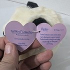 Vintage Swibco 1997 Puffkins Peter The Panda Plush Toy W  Tag Stuffed Animal Nos