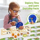 Toddler Learning Clock  Telling Time Teaching Clock For Kids  Math    