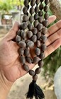 Kamal Gatta  Lotus Seed Original Mala Rosary 108 Bead 68 Inch Prayer Beads Black