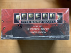 Dredd Ccg Tcg The Card Game  Starter Box  12 X Patrol Decks  Sealed Display  Oop
