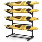 4 Kayak Storage Rack Wall Mount Paddle Sup Stand Heavy Canoe Holder Hanger