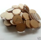  100  1 2 x1 4  Thick Clear Acrylic Circle Laser Disc Craft Plastic Plexiglass