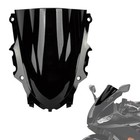  Windshield Windscreen Double Bubble For Yzf R3 R25 2019-2023    Black