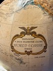 Replogle World Classic Globe 9  Desktop Antique Ocean Wood Base Vintage Style