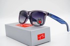 Ray-ban Rb4165 Justin Polarized Sunglasses Classic Blue Frame Gray Lens  54mm