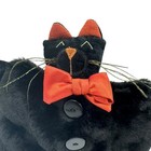 Woof And Poof 2010 Halloween Bowtie Black Cat Collectible Plush