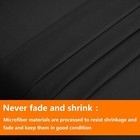 Queen Size Comforter Set - 7 Piece  Bedding Set  Black