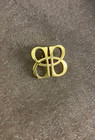 Baileys Irish Cream Liqueur Gold Logo Lapel Pin Collectible Advertising 1 25 w